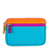 Portafoglio/Astuccio in Pelle con doppia Zip Copacabana