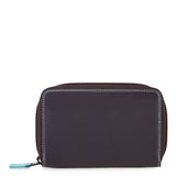 Medium Leather Zip Around Wallet Mocha