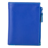 Bifold Wallet with Double Zip Pouch Seascape