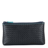 Make-Up Case Piccolo Linea Embossed Nappa Black Pace