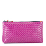 Make-Up Case Piccolo Linea Embossed Nappa Sangria Multi
