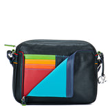 Borsa a tracolla con organiser piccola Black Pace