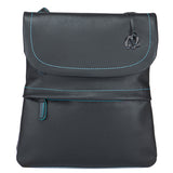 Mittelgroßer Rucksack/Messenger-Bag Kyoto Black Pace