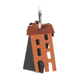 Tuscan Townhouse Keyring Assorted Colours