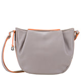 Borsa hobo a tracolla Verona Fumo