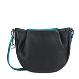 Verona Across Body Hobo Black Pace
