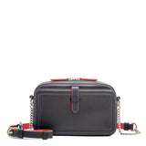 Sac porté épaule en cuir petit format Black Pace