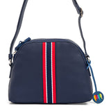 San Diego Crossbody Half Moon Bag Denim
