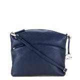Sac bandoulière arrondi Cremona Bleu
