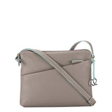 Sac bandoulière Milano East/West Soft Grey