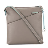 Milano Vertical Crossbody Soft Grey