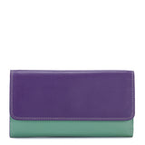 Tri-fold Zip Wallet Orchid