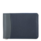 RFID Slim Money Clip Wallet Nappa Midnight