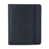 Men's Wallet w/Coin Tray Nappa Black