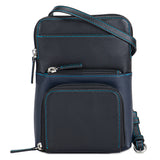 Crossbody Tri-Zip Black Pace