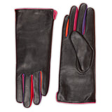 Lange Handschuhe (Größe 8.5) Black Sangria