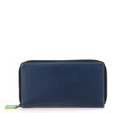 Large Double Zip Wallet Black Pace