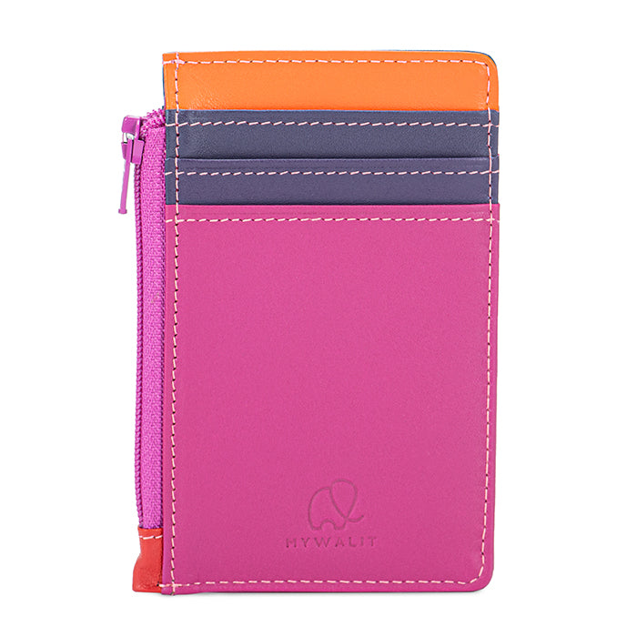 Credit Card Holder Coin Purse Sangria