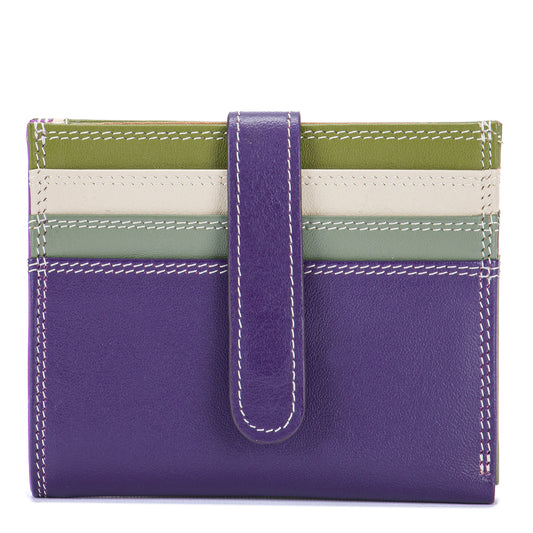 Small Card Wallet with Tab Orchid