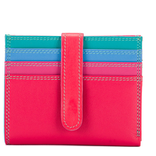 Small Card Wallet with Tab Lipstick
