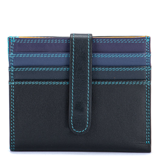 Small Card Wallet with Tab Black Pace