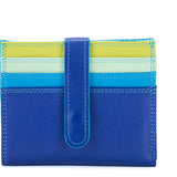 Small Card Wallet with Tab Seascape