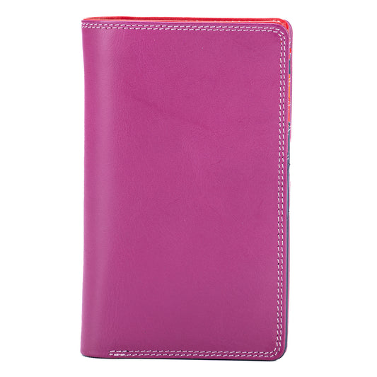 Vertical Bifold Wallet Sangria Multi