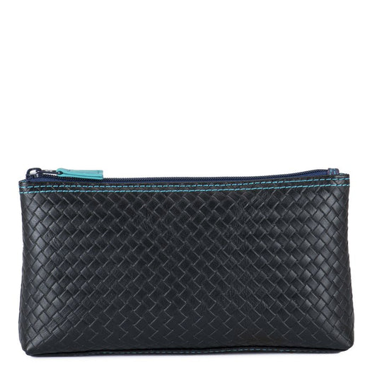 Make-Up Case Piccolo Linea Embossed Nappa Black Pace
