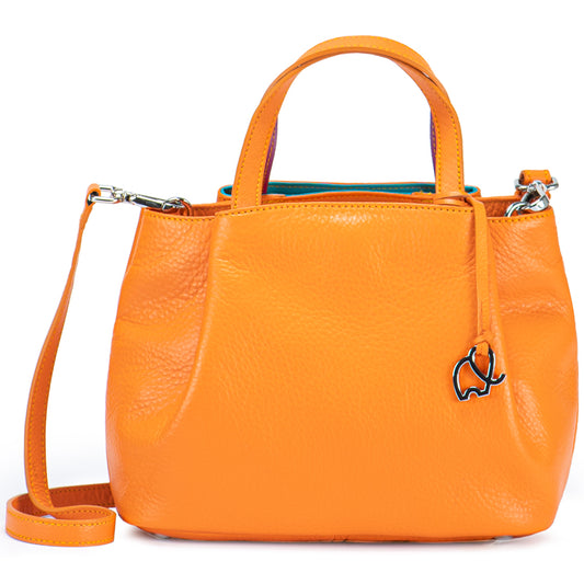 Verona Small Grab Handle Orange