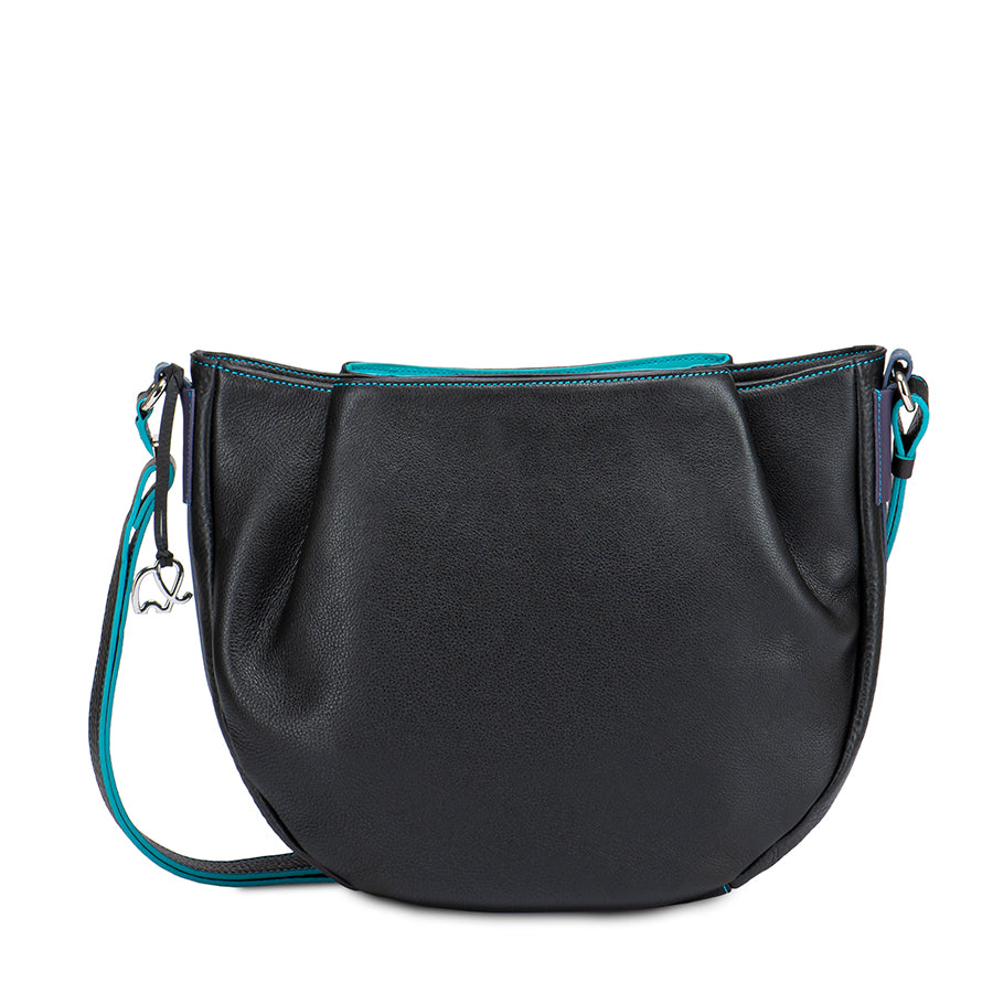 Verona Across Body Hobo Black Pace