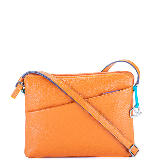 Milano East/West Crossbody Orange