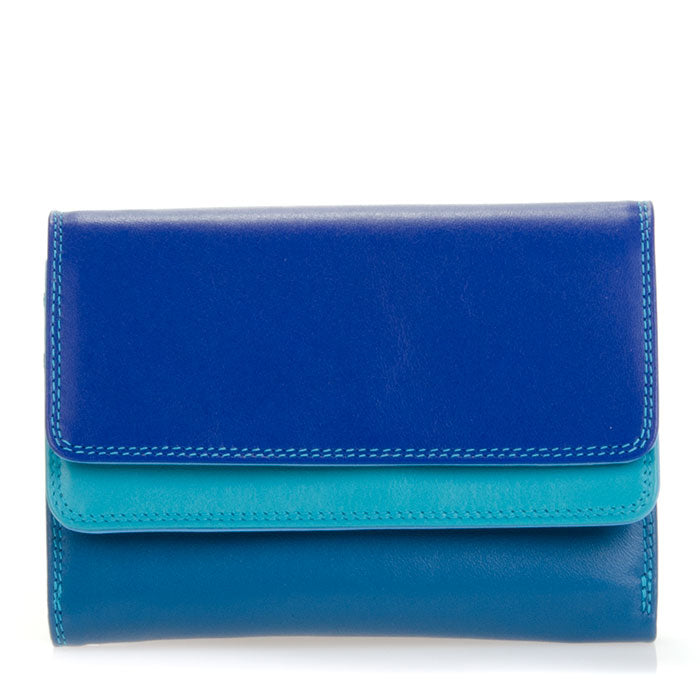 Double Flap Purse Wallet Seascape
