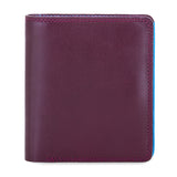 Men's Bi-fold with Pull Out Tab Plum-Caribbean
