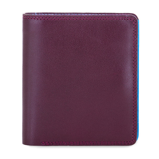 Men's Bi-fold with Pull Out Tab Plum-Caribbean