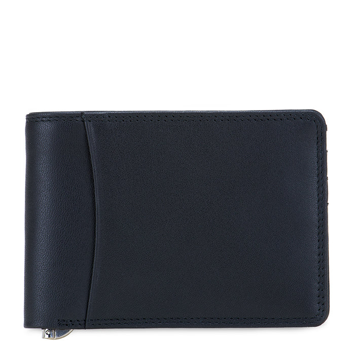 RFID Slim Money Clip Wallet Nappa