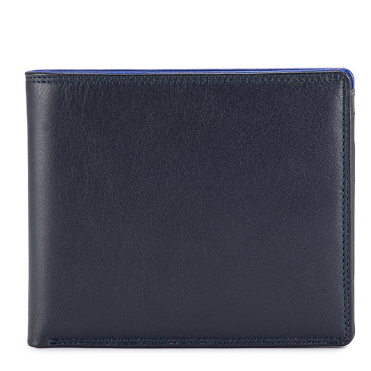 RFID Large Men's Wallet with Britelite Nappa Midnight