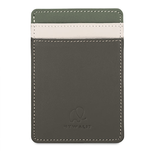 Magnetischer Kartenhalter für Herren Orchid