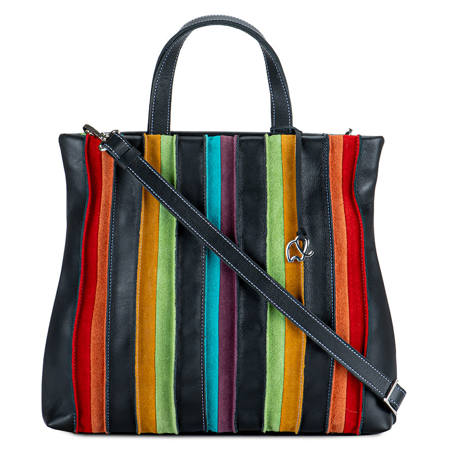 Laguna Large Leather Suede Shopper