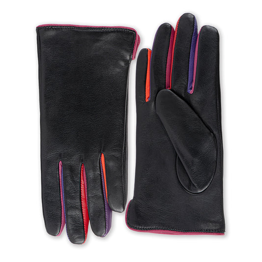 Short Gloves (Size 7.5) Black Sangria