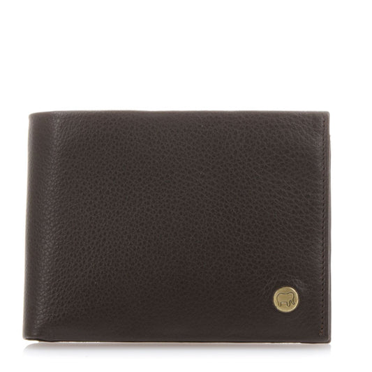 Panama Wallet with Coin Pocket Brown