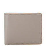 Portefeuille standard RFID pour homme avec poche à monnaie Nappa Fumo