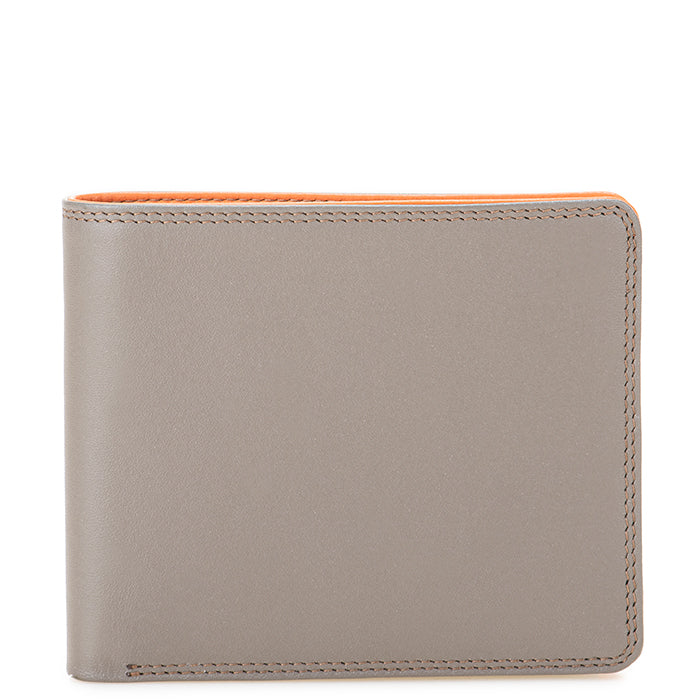 RFID Standard Wallet Coin Pocket Nappa Fumo