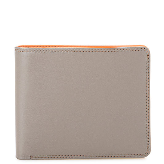 RFID Standard Men's Wallet with Coin Pocket Nappa Fumo