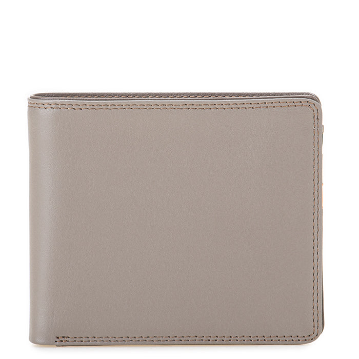 RFID Standard E W Wallet Nappa Fumo