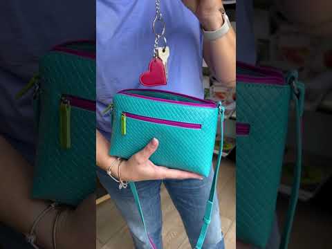 Embossed Nappa Small Cross Body Copacabana video