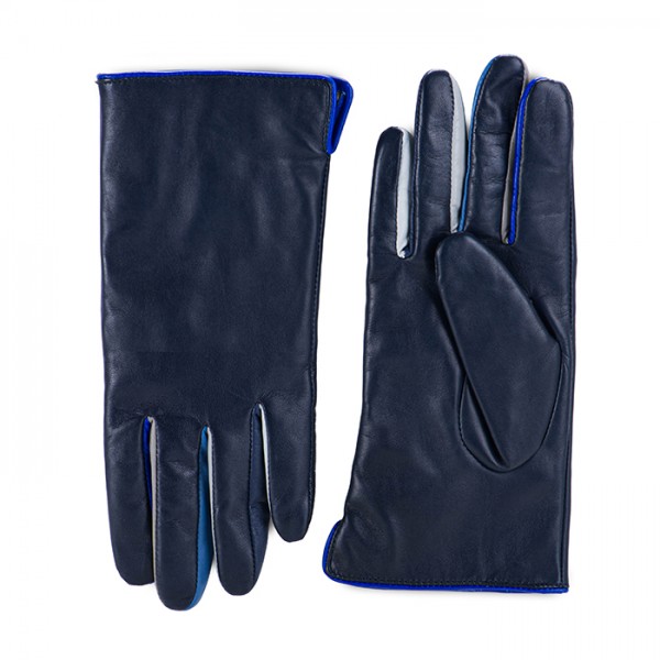 Kurze Handschuhe (Größe 7.5) Blau