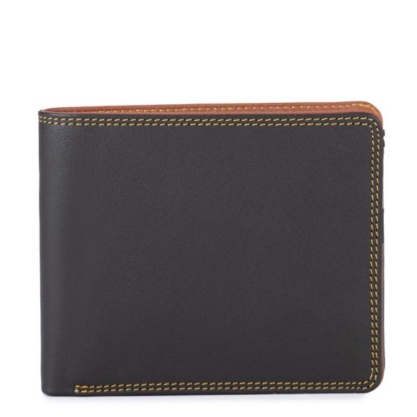 RFID Standard Men&#039;s Wallet with Coin Pocket Nappa Bosco