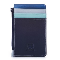 Credit Card Holder with Coin Purse Denim