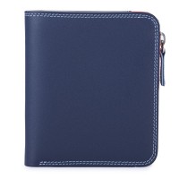 Mini BiFold Zip Wallet Royal