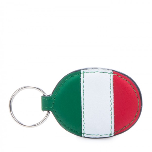 Porte-clés avec drapeau Italie